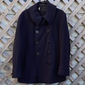 WW2 Era Naval Clothing Company Wool Peacoat